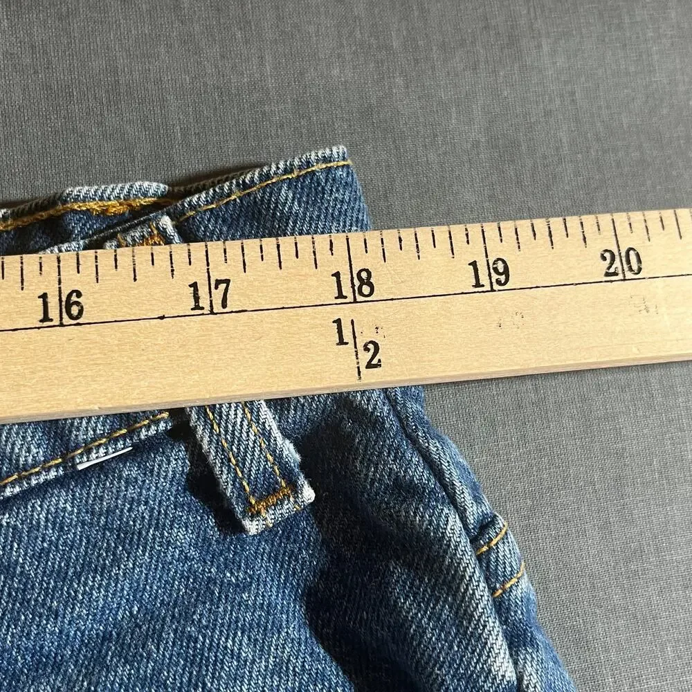 Vintage Levi's 517 Jeans Mens 40X32 Blue Dark Wash Orange Tab Denim 90s Straight